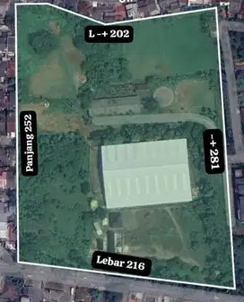 Tanah Komersial Dijual di Tangerang Selatan - Cocok Bangun Skala Besar