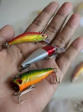 Minnow casting Murah umpan ikan warna amis gacor