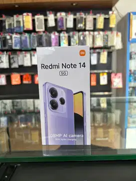 XIAOMI REDMI NOTE 14 5G 8/256GB BLACK BARU