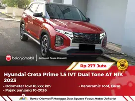 [ LOW KM ] Hyundai Creta Prime 1.5 IVT Dual Tone AT 2023/2024