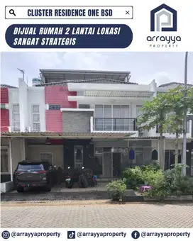 DIJUAL RUMAH 2 LANTAI CLUSTER RESIDENCE ONE BSD 'DMB05