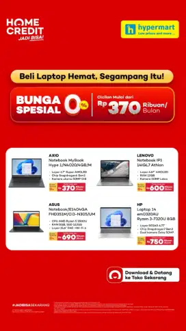 Laptop hp murah baru segel