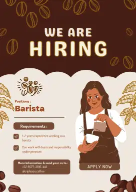 LOWONGAN BARISTA