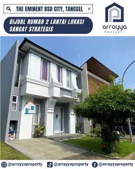 DIJUAL RUMAH SIAP HUNI 2 LANTAI CLUSTER THE EMINENT BSD 'DMB02'