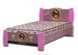 Divan Anak Hello Kitty A Panel Bed HK-120 FL