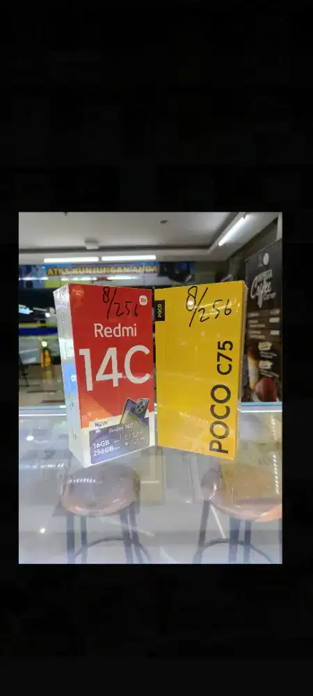 Xiaomi poco C75 6/128 setara redmi 14c resmi