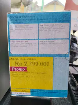 Kredit Speaker Polytron cuma KTP aja