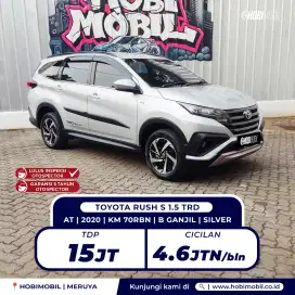 Rush S TRD at 2020 garansi mesin transmisi 5 tahun