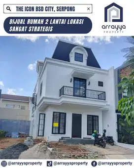 DIJUAL RUMAH 2 LANTAI BARU CLUSTER THE ICON BSD 'ENB216