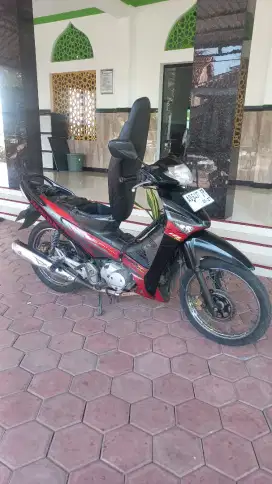 Supra 125 karbu 2007 AD kra  lengkap hidup pajak baru