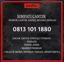 Nomor Cantik Simpati 11 digit Langka dari Telkomsel