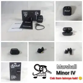 MARSHALL MINOR IV TWS EARBUD EARPHONE IEM BLUETOOTH 4 bkn major