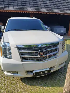 Cadillac Escalade 2014 white putih cadillac escalade platinum cadilac