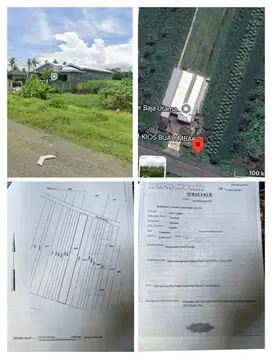 Tanah murah ponggir.jalan raya daendles barat bandara NYIA