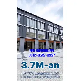 DISEWAKAN RUKO HAMPTON AVENUE 2 PALING MURAH 130Jt Langsung SIAP HUNI!