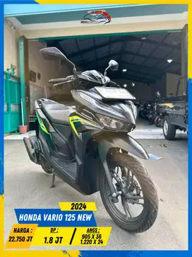 HONDA VARIO 125 NEW 2024 MULUSS POLL MASZEH HIKMAH MOTOR KEPUH