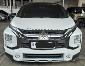 Mitsubishi Xpander Cross Premium Package AT 2020 Putih Km 57rban Mulus