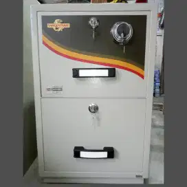 Lemari brankas 2 laci tahan api merk sargent safe brangkas laci