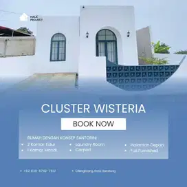 VIEW CIAMIK! Rumah 1 Lantai Konsep Santorini Hanya 500Jtan Saja