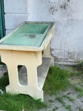 Tempat cuci piring Beton Keramik