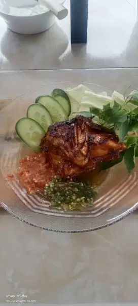 Ayam bakar/goreng sambal tempong viral