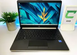 Laptop HP 14s Ram 8gb keyboard nyala performa Ssd ngebut Lancar nyaman