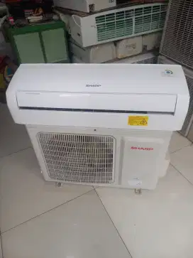 Jual ac sharp 1,5pk r32 (satu pk setengah) bkas pndahn ful ori n dingn