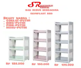 Berbagai macam rak serbaguna Olymplast (sa)
