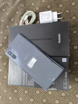 Samsung note 10 plus ram 12/256 fulset