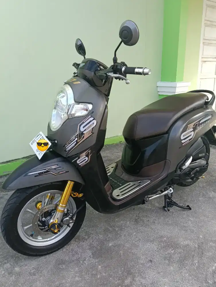 New Scoopy (donat)THN 2017 srt lengkap siap pakai