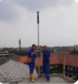 Spesialis ahli jasa pasang penangkal petir dan grounding mesin Depok