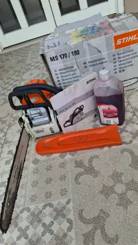 Mesin Gergaji Kayu Chainsaw Senso STIHL Jerman Bekas Pakai