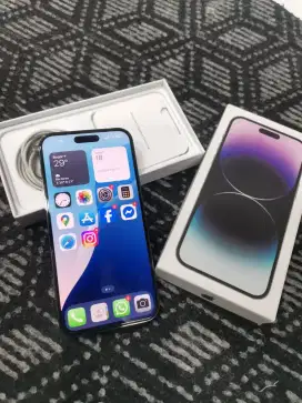 Iphone 14 Pro Max 128Gb lengkap