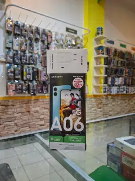 Baru!!! Samsung A06 5G 6/128GB garansi resmi tam 1 tahun