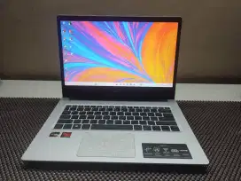 Acer ryzen 3 ram 8gb ssd 256gb vga radeon siap pakai