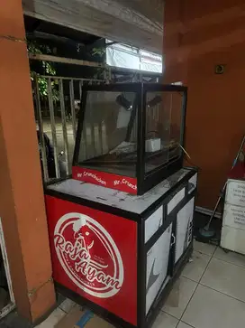 DI JUAL WARMER ETALASE CHICKEN