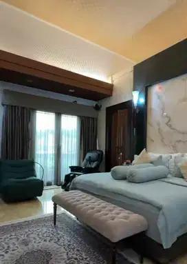 Rumah Mewah Bernuansa Tropis Furnished di jl Duta Indah Pondok Indah