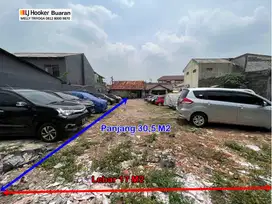 Tanah 518 m2 Sangat Strategis Buaran Klender, Jakarta Timur
