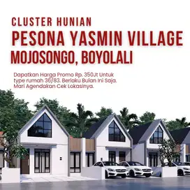 Pesona Yasmin Village – 5 Menit Tol Boyolali Type 36/84