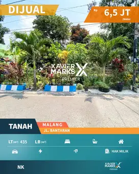 Dijual Tanah Hook Di Bantaran Lowokwaru Cocok Untuk Kost