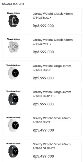 The New Galaxy Watch 8 series