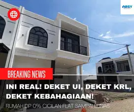 Hidup Makin mudah didepok-Rumah 2 lantai lokasi primer
