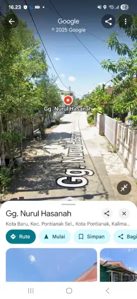 Tanah kavling purnama 2 ukuran 29 x 20