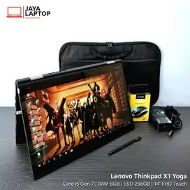 Lenovo Thinkpad X1 Yoga 2in1 i5 8/256GB Tablet Laptop Second Bekas