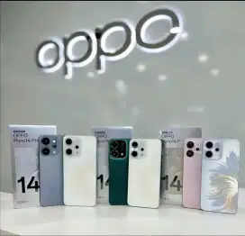 NEW OPPO RENO 14 PRE ORDER CUMA 200 AJA, CASHBACK 700