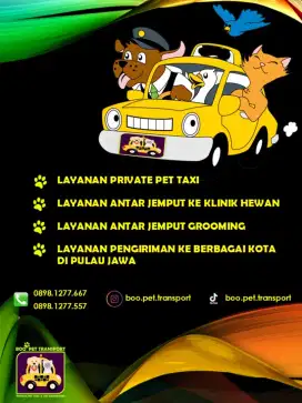 Pet Taxi dan Ekspedisi Hewan