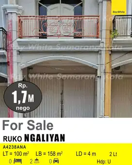 DIJUAL RUKO DI NGALIYAN A4238