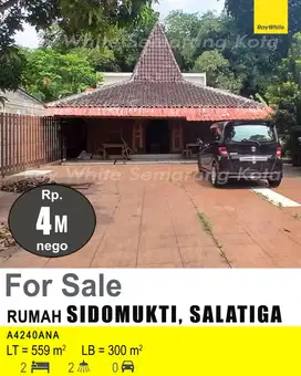 DIJUAL RUMAH DI SIDOMUKTI SALATIGA A4240