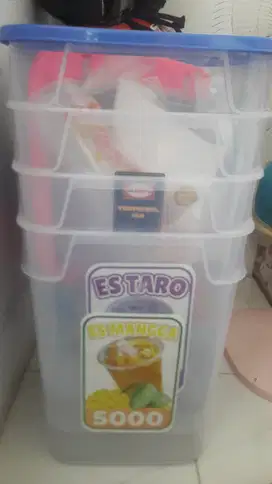 aquarium es 30lt merek shinpo 6 buah