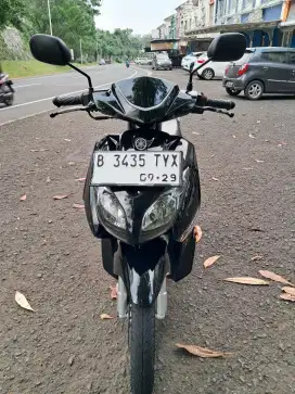 yamaha NOUVO Z 2005, full standar, body repaint sebagian